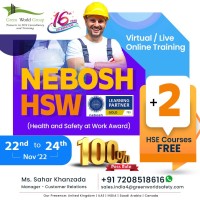 Enroll NEBOSH HSW Course in Mumbai